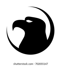 eagle head vector logo.
