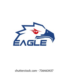 eagle head vector logo