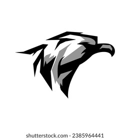 Eagle Head Vector Logo Design Template