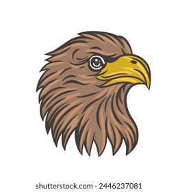Eagle head vector logo eps.10
