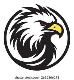 eagle head victor illustrator design.