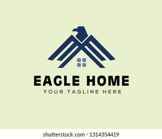 Eagle home logo design inspiration