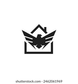 eagle home logo vector DESIGN