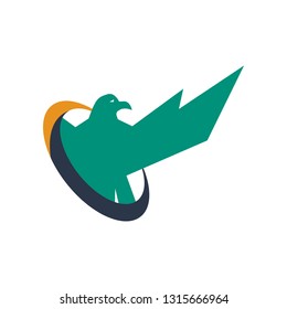 Eagle hunter mascot