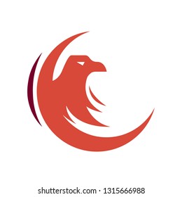 Eagle hunter mascot