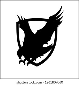 eagle icon illustration