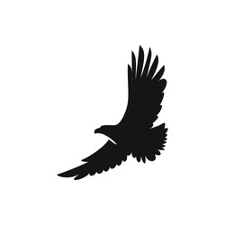 Eagle Icon Illustration Isolated Vector Sign Symbol
