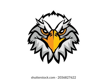 eagle icon illustration isolated vector sign symbol