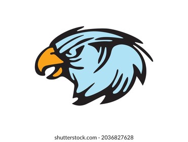 símbolo de signo vectorial aislado de ilustración de icono de águila