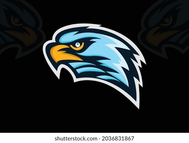 eagle icon illustration isolated vector sign symbol