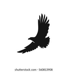 значок орла иллюстрация изолированный символ вектора
