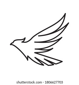 Eagle Icon Illustration Vector art eagle logo design.Eagle Icon Illustration Vector art eagle logo design.