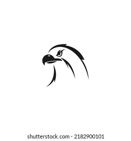 Eagle icon logo design illustration template