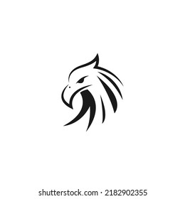 Eagle icon logo design illustration template