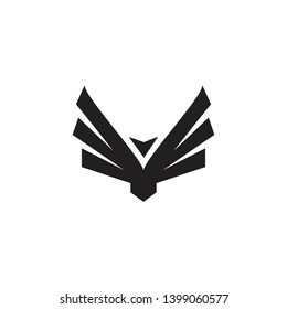 Eagle icon logo design vector template