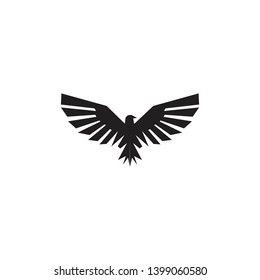 Eagle icon logo design vector template