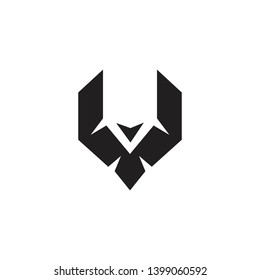 Eagle icon logo design vector template