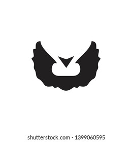 Eagle icon logo design vector template