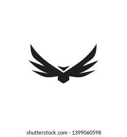 Eagle icon logo design vector template