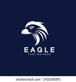 Plantilla vectorial de diseño de logotipo de iconos de águila