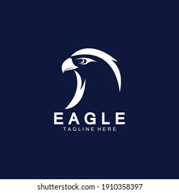 Eagle icon logo design vector template