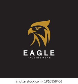 Adlersymbol-Logo-Design, Vektorvorlage