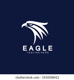 Plantilla vectorial de diseño de logotipo de iconos de águila