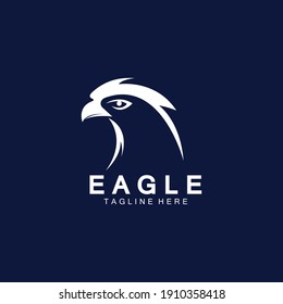Plantilla vectorial de diseño de logotipo de iconos de águila