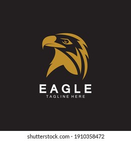 Eagle icon logo design vector template