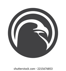 Eagle icon logo design vector template