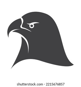 Plantilla vectorial de diseño de logotipo de iconos de águila