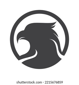 Eagle icon logo design vector template