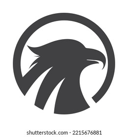 Eagle icon logo design vector template
