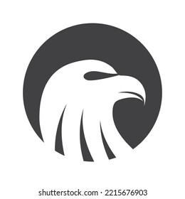 Eagle icon logo design vector template