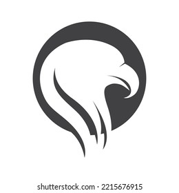 Eagle icon logo design vector template