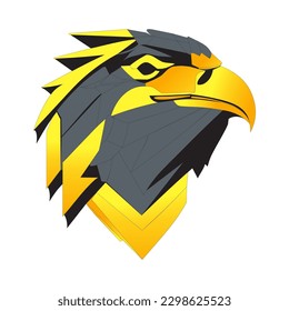 Eagle icon logo design vector