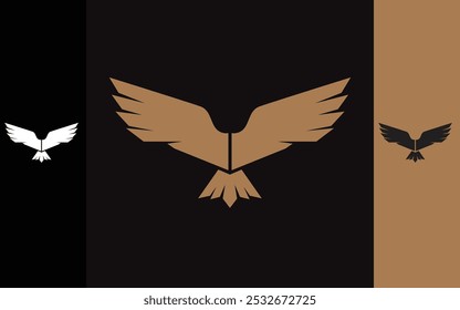 Eagle Icon schlicht modern und minimalistisch