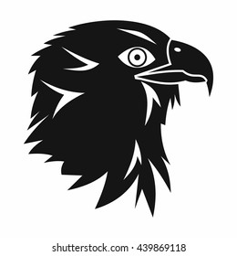 Eagle Icon Simple Style Stock Vector (Royalty Free) 439869118 ...