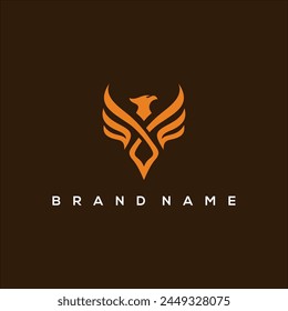 eagle icon sport logo vector