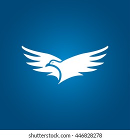 Eagle icon vector