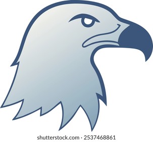 Eagle icon vector and color graphic design, Eagle logo vector, Animal of Eagle head vector illustration