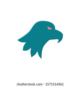 eagle icon vector flat style design