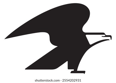 Eagle icon vector and graphic design, Eagle logo vector, Animal of Eagle head vector illustration. vector eagle icon