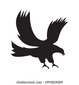 Eagle icon vector illustration sign