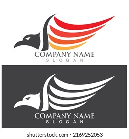eagle icon vector illustration template design