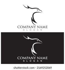eagle icon vector illustration template design