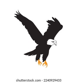 Eagle icon vector illustration template logo design