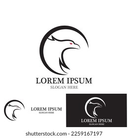 eagle icon vector illustration template design