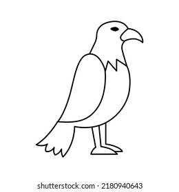Eagle Icon Vector On Trendy Design.