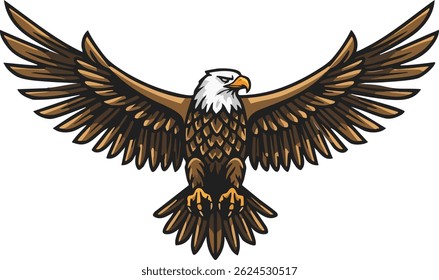 Eagle Illustration for brand logo and sybol style